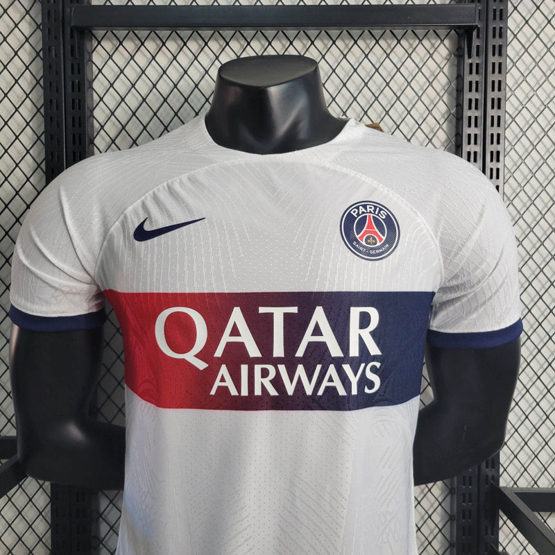 Camisa PSG II 23/24 - Branca - Nike - Masculino Jogador