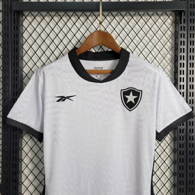 Camisa Botafogo II 23/24 Feminina Kappa - Branco e Preto