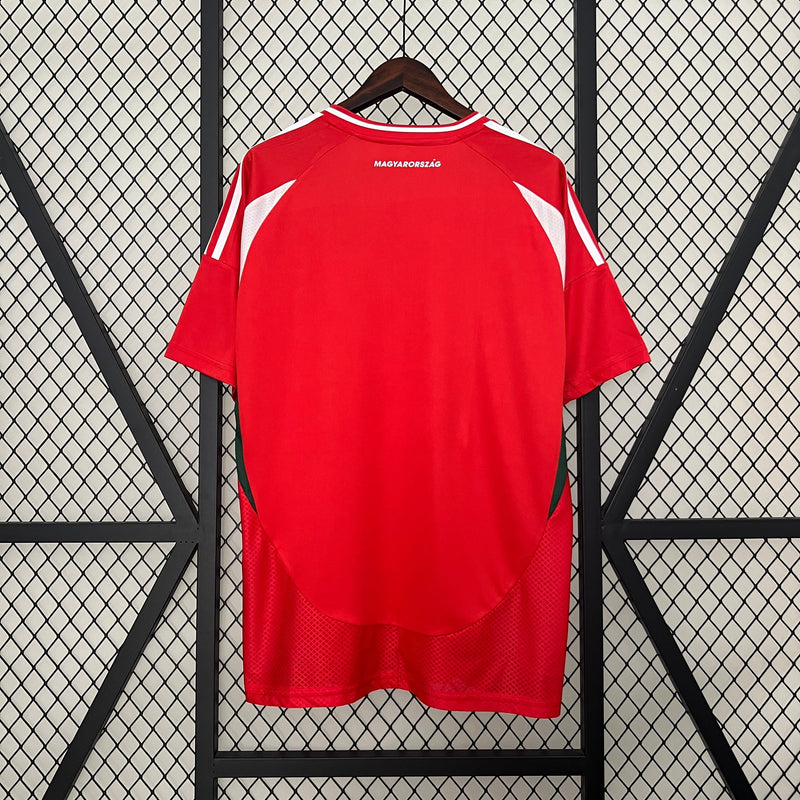 Camisa Hungria Home 24/25 - Adidas Torcedor Masculina Lançamento