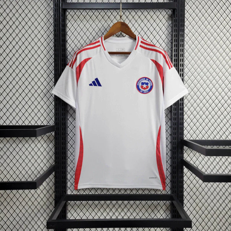 Camisa Chile Away 24/25 - Adidas Torcedor Masculina Lançamento