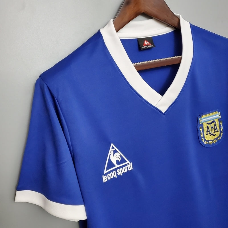 Camisa Argentina Retrô 1986 Azul - Le Coq Sportif