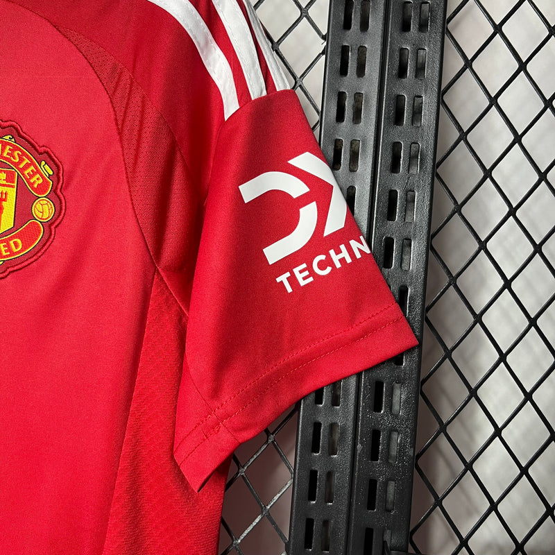 Camisa Manchester United Home 24/25 - Adidas Torcedor Masculina Lançamento