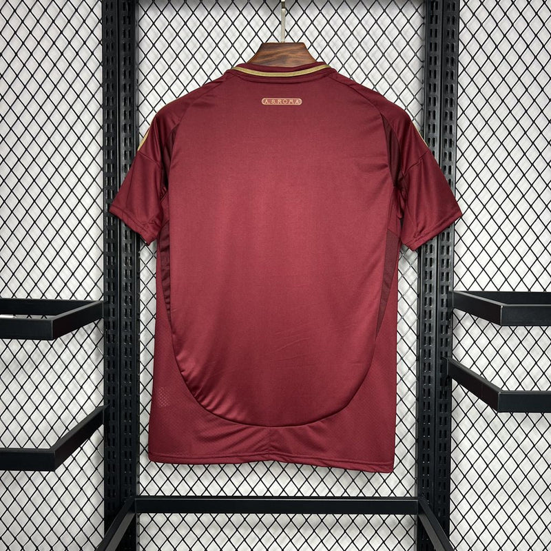 Camisa Roma Home 24/25 - Adidas Torcedor Masculina Lançamento