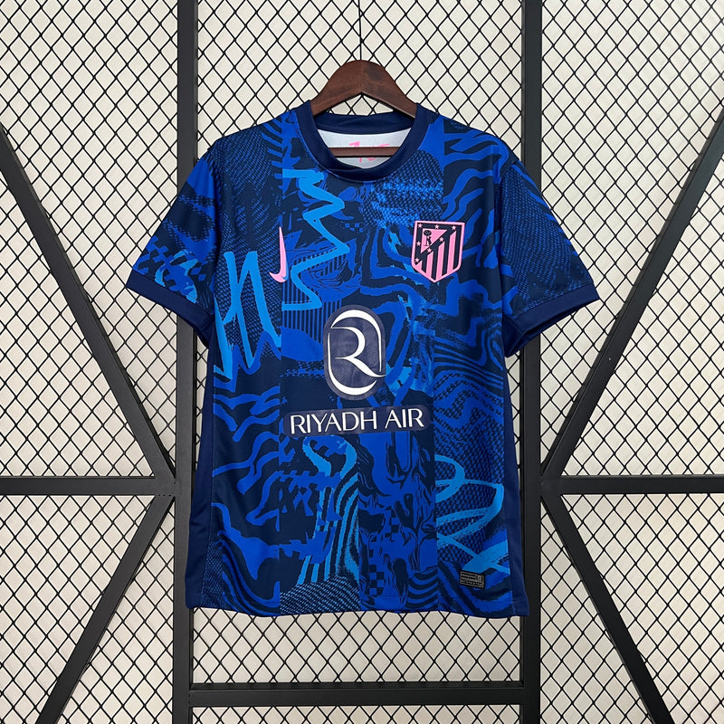 Camisa Atlético de Madrid Away III 24/25 - Adidas Torcedor Masculina Lançamento