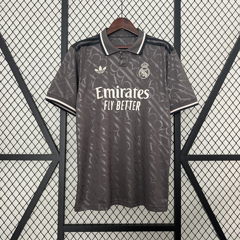 Camisa Real Madrid Away III 24/25 - Adidas Torcedor Masculina Lançamento