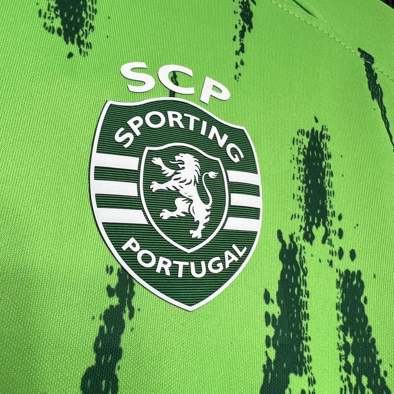 Camisa Sporting III 24/25 - Nike Torcedor Masculina Lançamento