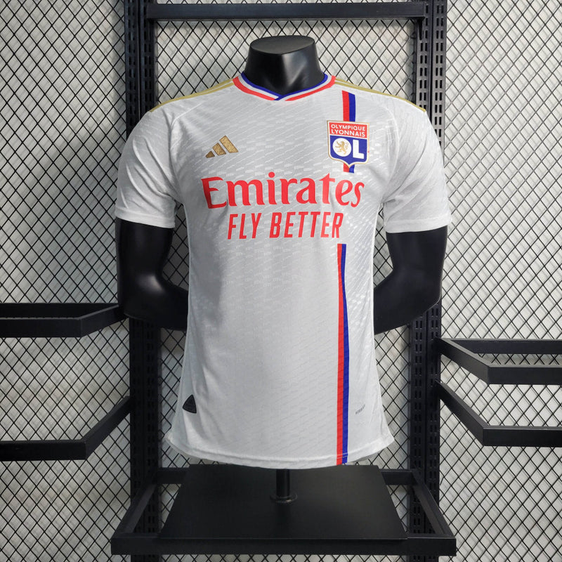 Camisa Lyon I 23/24 Branca - Adidas - Masculino Jogador