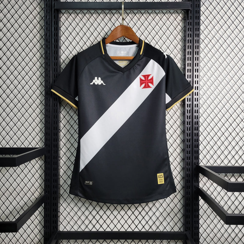 Camisa Vasco I 23/24 Feminina Kappa - Preto