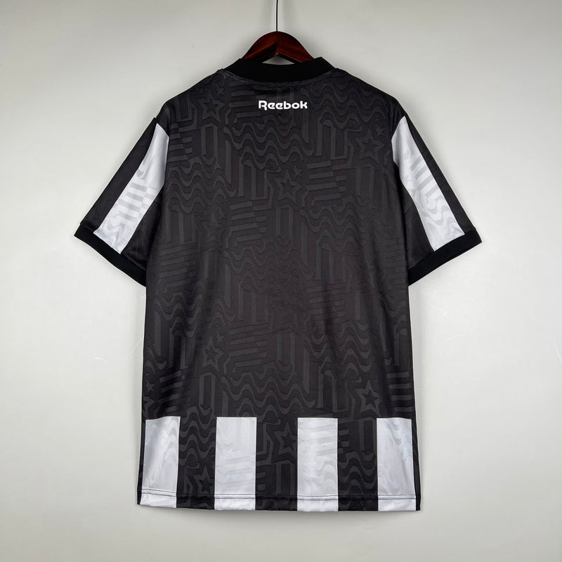 Camisa Botafogo I 23/24 Kappa - Branco e Preto