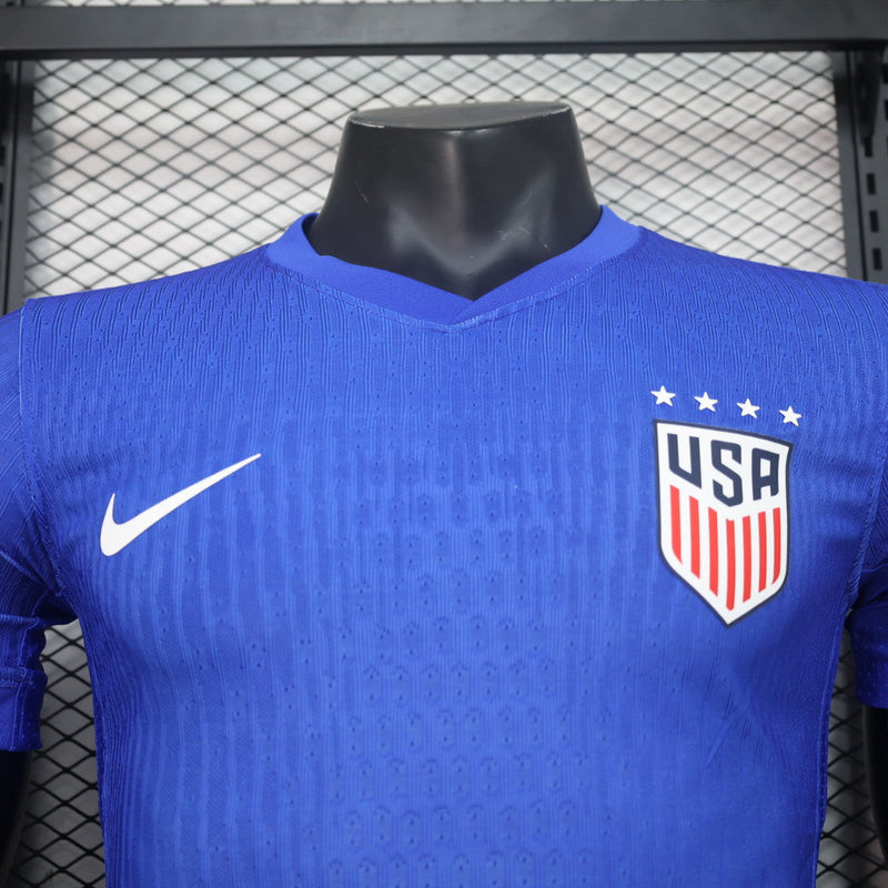 Camisa Estados Unidos I 2024/25 - Azul - Nike - Masculino Jogador