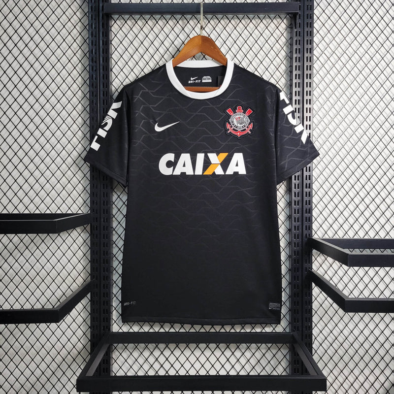 Camisa Retrô Corinthians II 2012 Nike - Masculina - Preta