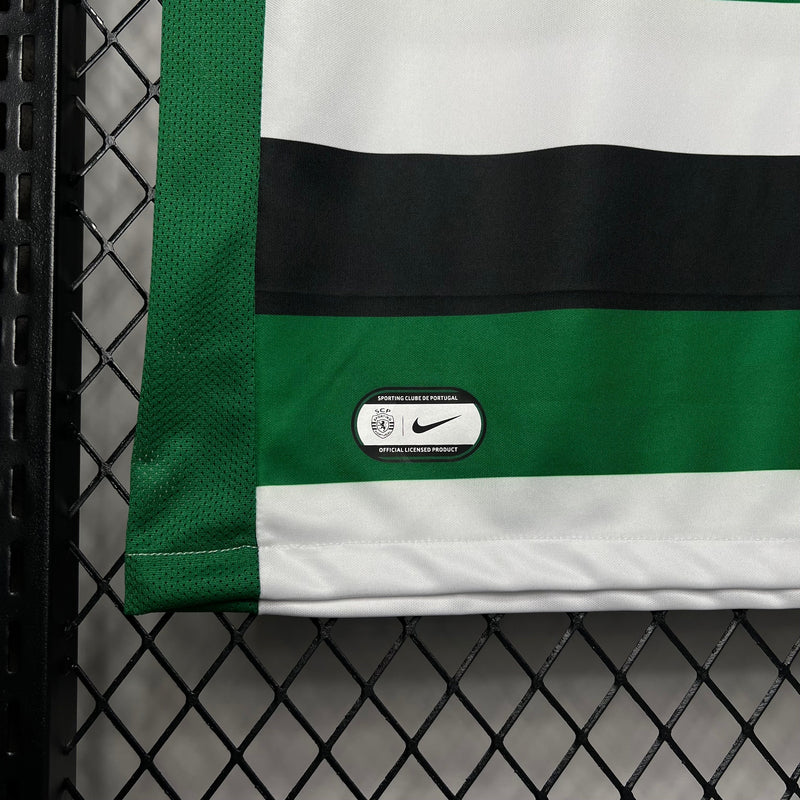 Camisa Sporting Titular 24/25 - Nike Torcedor Masculina Lançamento