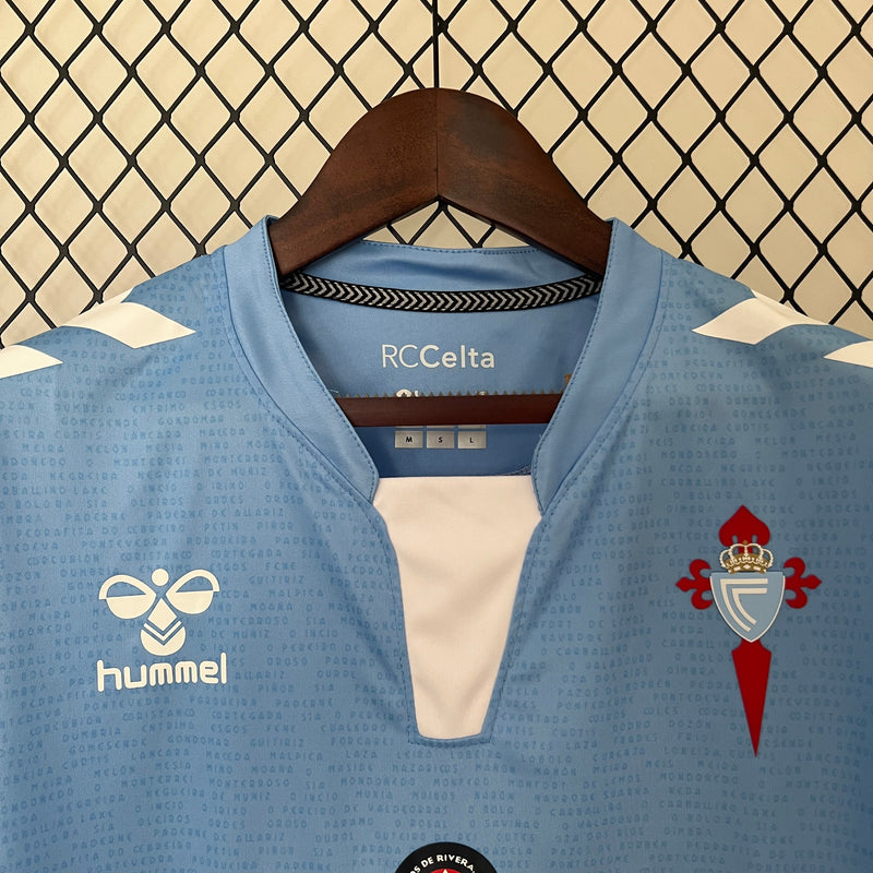 Camisa Celta Home 24/25 - Hummel Torcedor Masculina