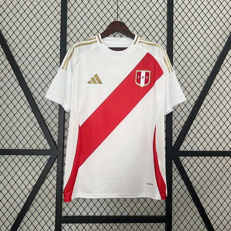 Camisa Peru Home 24/25 - Adidas Torcedor Masculina Lançamento