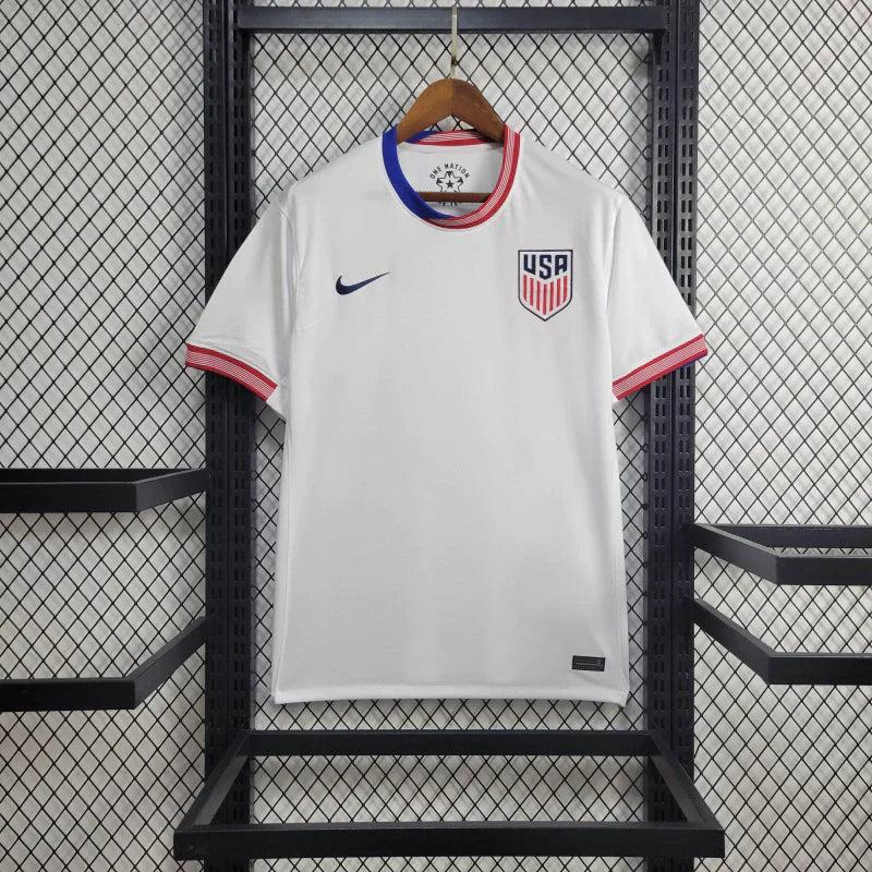 Camisa Estados Unidos Home 24/25 - Adidas Torcedor Masculina Lançamento