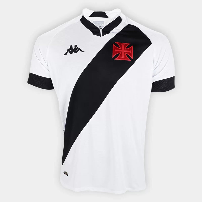 Camisa Vasco II 22/23 Kappa - Branco com listra Preta