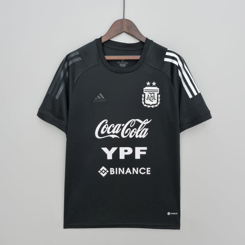 Camisa de Treino Seleção Argentina 2022 Adidas - Preto