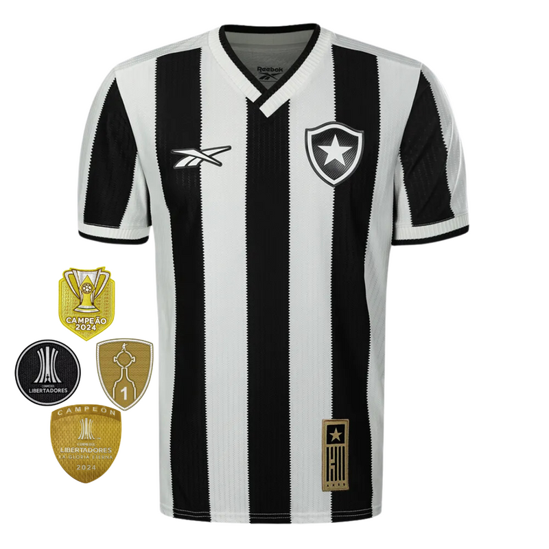 Camisa Botafogo Titular 24/25 - Reebok Torcedor Masculina