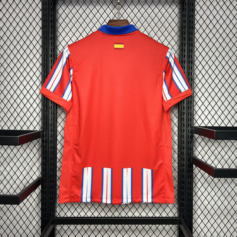 Camisa Atlético de Madrid Home 24/25 - Adidas Torcedor Masculina Lançamento