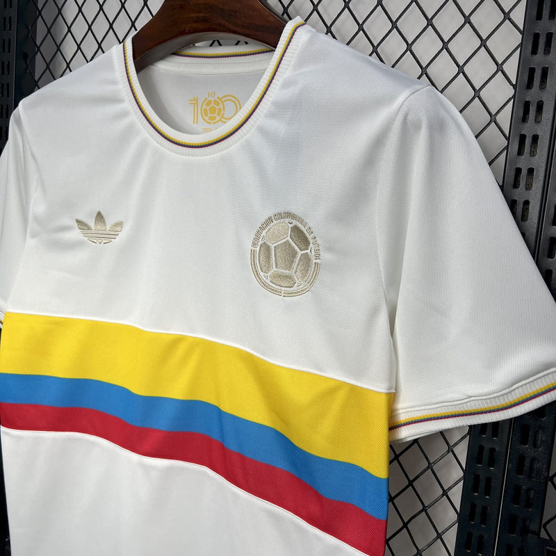 Camisa Colômbia Edição Comemorativa 100 anos - Adidas Torcedor Masculina Lançamento