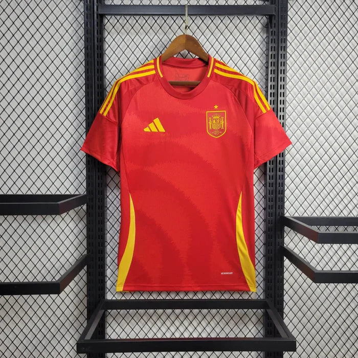 Camisa Espanha Home 24/25 - Adidas Torcedor Masculina - Lançamento