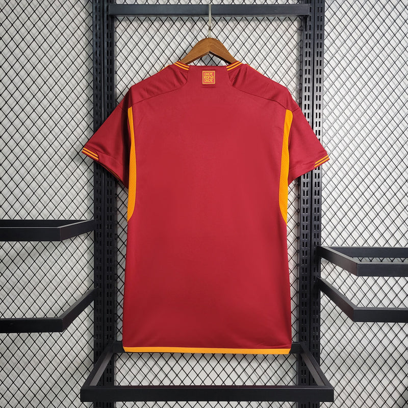 Camisa Roma 23/24 Adidas - Vermelho