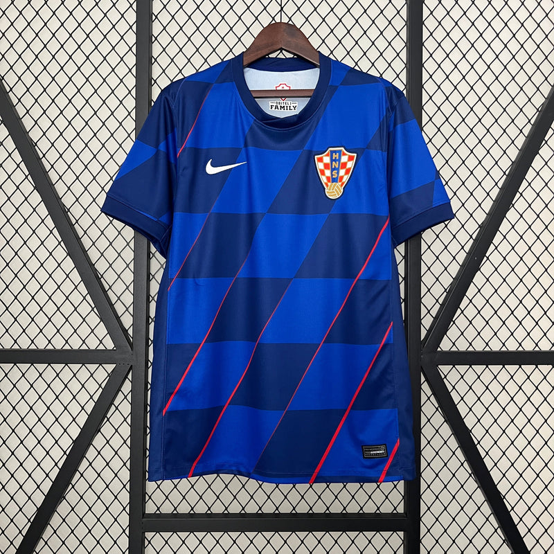 Camisa Croácia Away 24/25 - Nike Torcedor Masculina Lançamento