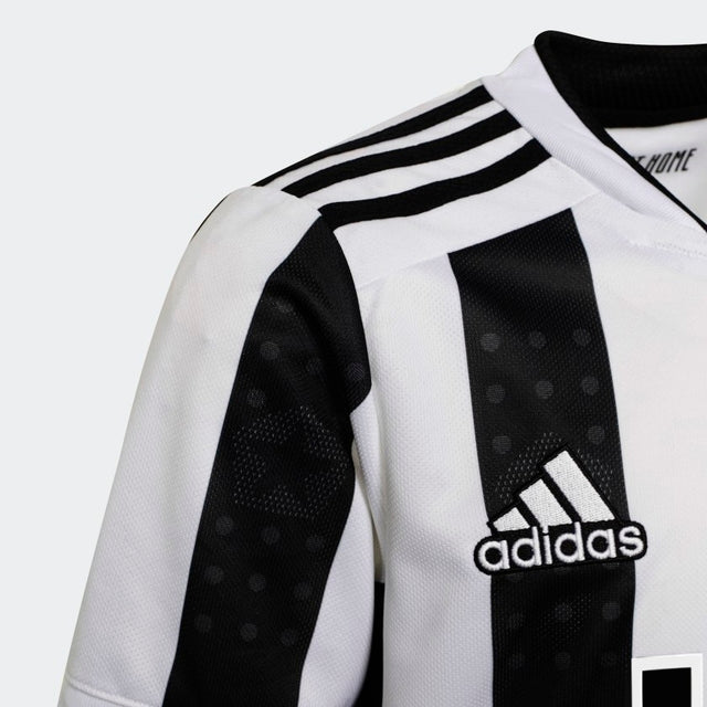 Camisa Juventus I 21/22 Adidas - Branco e Preto