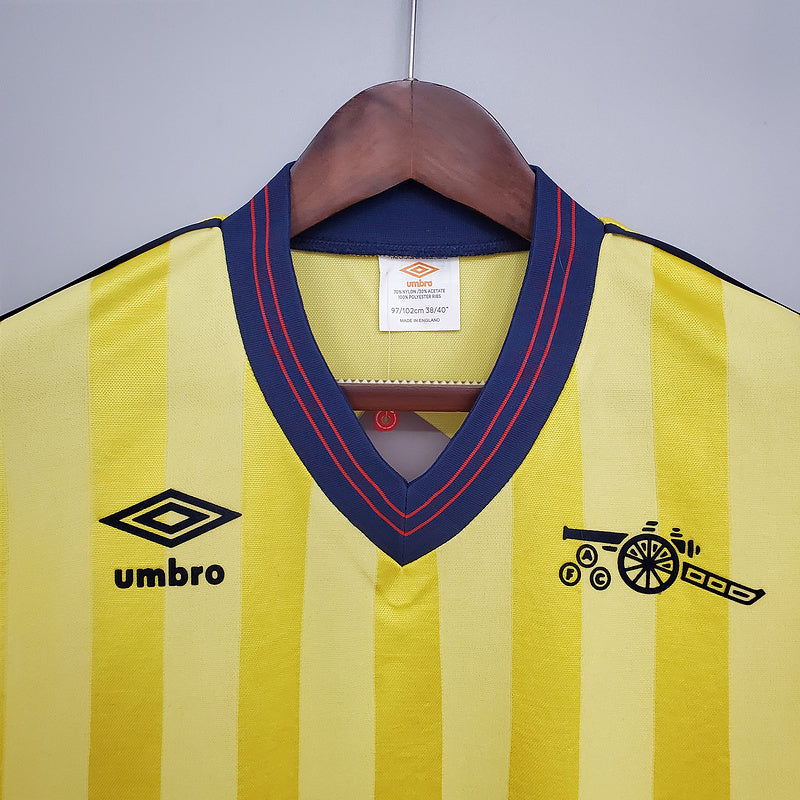 Camisa Arsenal Retrô 1983/1986 Amarela - Umbro