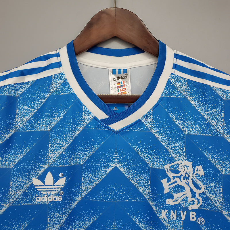 Camisa Holanda Retrô 1988 Azul - Adidas