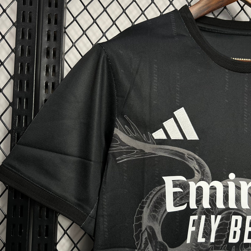 Camisa Real Madrid Edição Especial Preta 24/25 - Adidas Torcedor Masculina Lançamento