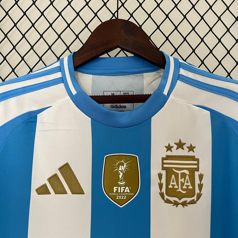 Camisa Argentina Home 24/25 - Adidas Torcedor Masculina - Lançamento