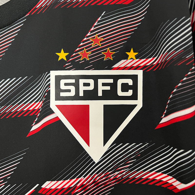 Camisa São Paulo Pré-Jogo 24/25 - Adidas Torcedor Masculina Lançamento