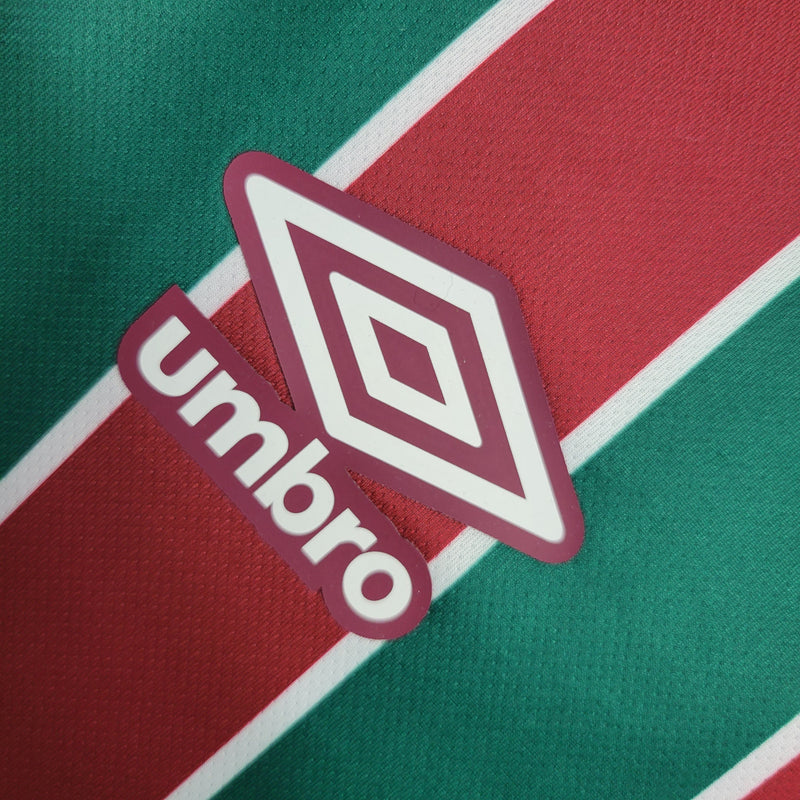 Camisa Fluminense I 23/24 Umbro - Vinho e Verde