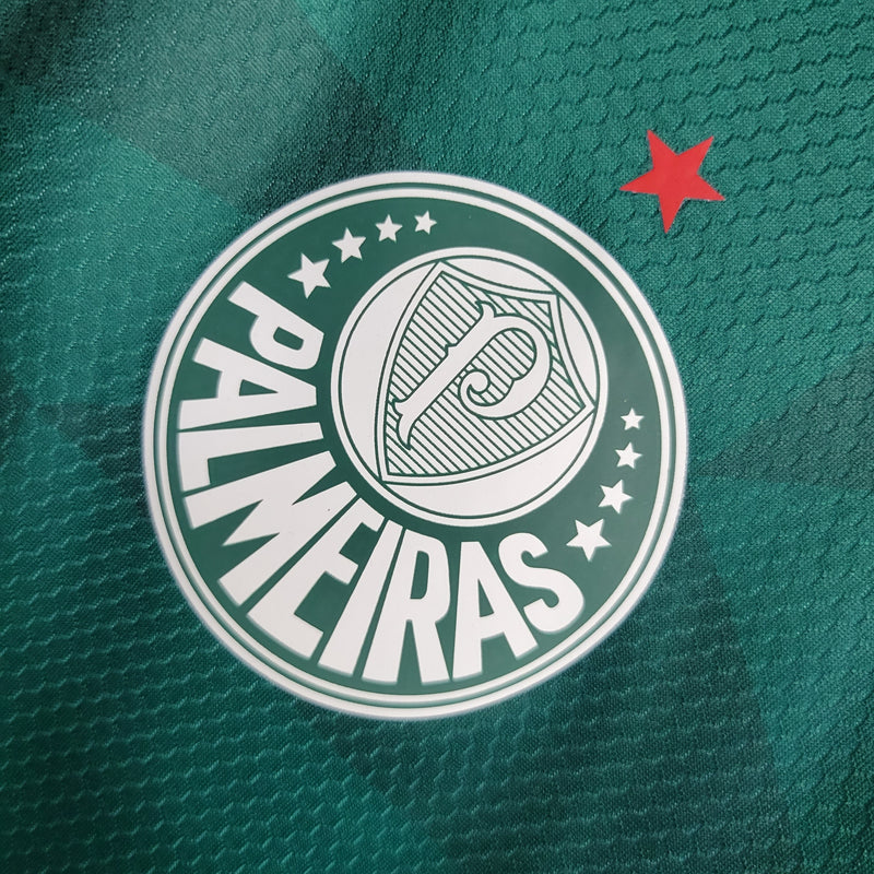 Camisa Feminina Palmeiras I 23/24 Puma - Verde