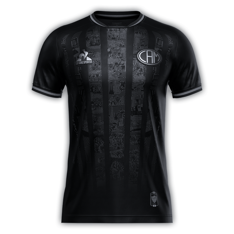 Camisa Manto da Massa Atlético Mineiro 22/23 Le Coq - Preto